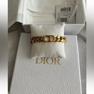 Christian Dior Danseuse Etoile Gold Tone Bracelet (original packaging incl)